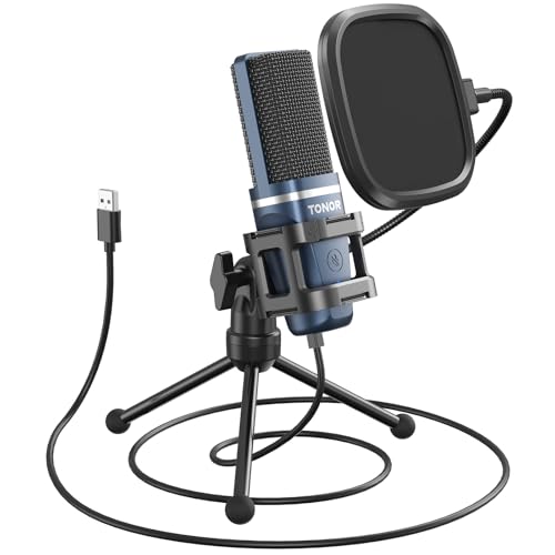 TONOR USB Gaming Mikrofon Set (Black)