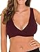 Caramel Cantina 4 Pack Nursing Maternity Women’s Sleep Comfort Bralette Bra (Medium, Dark Winter)