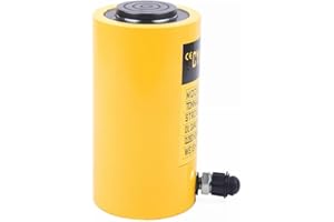 SHONFYVS Hydraulic Jack 50 Ton Cyliinder Hydraulic Jack Solid Single-Acting Hydraulic Plunger 6 Inch Stroke Single Acting Solid Ram for Bending Straightening and Pulling Trucks 150mm Hydraulic Lift Cyliinder