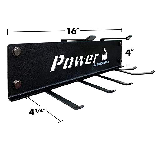 Multi-Purpose-Gym-and-Stackable-Resistance-Bands-Storage-HangerHeavy-Duty-Gym-Rack-for-Resistance-Bands-Resistance-Bands-Accessories-Lifting-Belts-Chains-Jump-Ropes-mounting-Hardware-Included