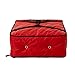 Rubbermaid Commercial Products Insulated Pizza & Food Delivery Bag, Large Pizza, 21.5in x 19.75in x 7.75in, Red, Pizza/Food Warmer Bag/Carrier, Reuseable Warming Bag Doordash/Catering
