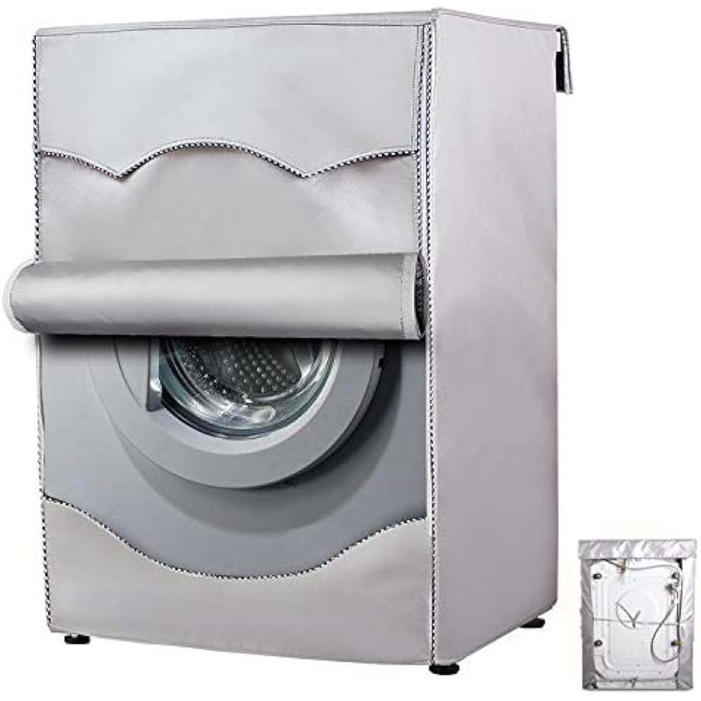 Washer/Dryer Cover For FrontLoading Machine Waterproof Dustproof Thin