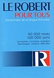 Le Robert pour Tous, , 2850362964