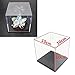 Clear Acrylic Plastic Display Case Perspex Box Dustproof Protection Cube 10cm