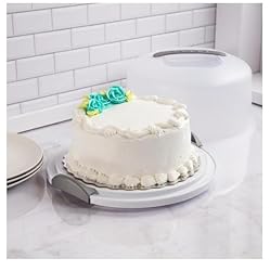 Unique Imports Cake Carrier Storage Container With