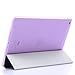 Besdata Ultra Thin Magnetic Smart Cover & Back Case for Apple iPad Air + Screen Protector + Cleaning Cloth + Stylus, Purple - PT4105