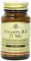 Solgar Vitamin B6 25 mg Tablets 100