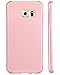 BENTOBEN Galaxy S6 Edge Plus Case, S6 Edge Plus Case, Slim Scratch Resistant Dual Layer Hybrid Rugged Soft TPU Bumper Shockproof Protective Case for Samsung Galaxy S6 Edge Plus, Rose Gold