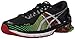 ASICS Men's GEL-Kinsei 6 Running Shoe, Black/Silver/Red, 10.5 M US