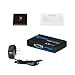 Portta HDMI to VGA Video Converter Adapter with 3.5mm Stereo Audio Converter 1080p for PS3 XBOX360 Blu-ray DVD Set-top Boxes PC Laptop to HDTV Projector