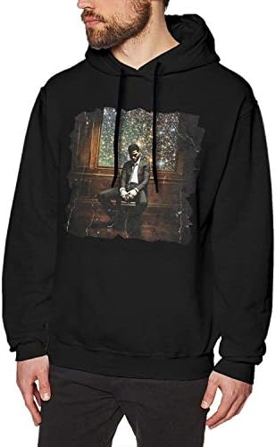 NJAAN Kid Cudi Man On The Moon II Mens Hoodies Sweatshirt Black