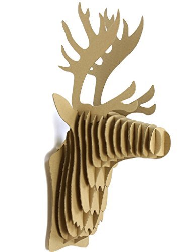 I\'m Charmer Cardboard Art Deer Head Wall Plaque