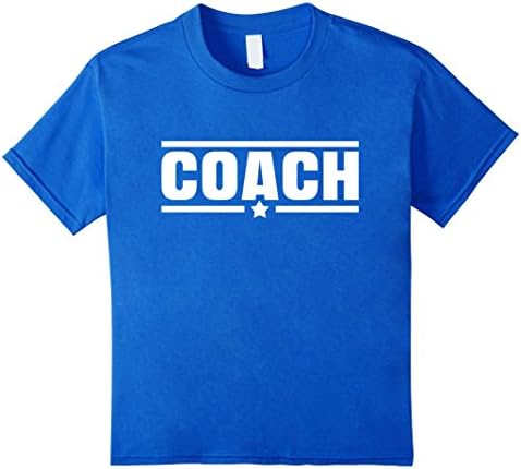 Kids Coach T-Shirt 6 Royal Blue