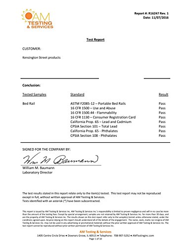 5 Bed+Buddy+Rail+Guard+Safety+Certified