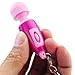Mini Massager Stick with Mobile and Key Chain for Female-color Random