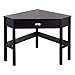 Tangkula Corner Desk, Corner Computer Desk, Wood Compact Home Office Desk, Laptop PC Table Writing Study Table, Workstation with Storage Drawer & Shelves