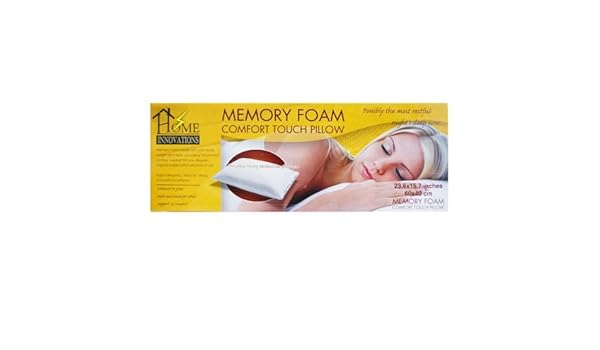 Home Innovations Memory Foam Pillow 23 6 X 15 7 Amazon Ca