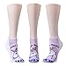 Epeius 6 Pairs Girls'/Women's Cartoon Unicorn Low Cut Socks Colorful Funny Socks with Box Value Pack,White/Pink/Blue/Purple/Beige,Shoe Size 5-8.5