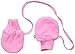 Zutano Baby Girls' Cozie Lined Mitten (Baby) - Hotpink - Hot Pink - One Size