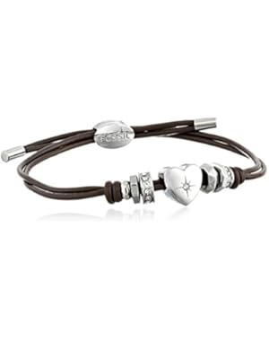 Rondel Heart Wrist Wrap Bracelet