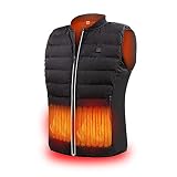 ZLTFashion 5V Heated Vest USB Charging Electric Lightweight Heating Clothing Size Adjustable Warm Vest Washable Heated Jackets for Men & Women Hunting Motorcycle Camping (Battery Not Included)