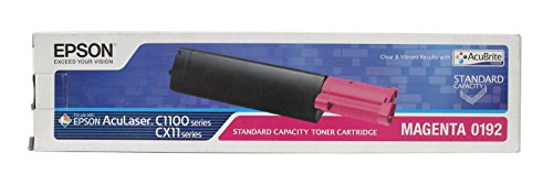 Epson S050192 Magenta Standard Capacity Toner Cartridge for Epson Aculaser C11N/CX11NF