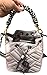 Braided Handle for Beaubourg Hobo Top Handle Neonoe Strap Neverfull Pouch Pochette Handle (White)