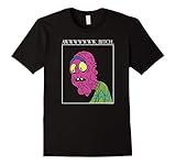 Mens Rick & Morty Aww Bitch Medium Black