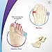 Orthopedic Bunion Corrector & Bunion Relief Elastic Sleeve Protectors-Gel Separators Spacer Spreader-Hammertoe Straightener Turf Big Toe Brace Splint-Ball Stretcher Heel Cushion Inserts For Women M-L