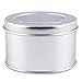Bekith 12 pc Clear-Top Spice Tins with Lid, Round