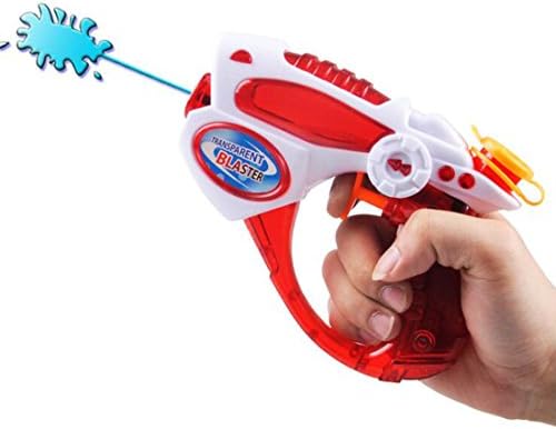 Tailbox Water Squirt Guns - Super Soaker Sci-fi Design Blaster Toy Water Gun for Kids (Red)