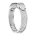 EPYSN Replacement Metal Bands Compatible with Fitbit Alta Bracelet/Alta HR Jewelry Bangle Silver-Bling