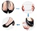 5Pair(10PCS) Women Silicone Clear Transparent Invisible High Heel Shoe Straps for Holding Loose High Heel