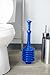 Professional Bellows Accordion Toilet Plunger, High Pressure Thrust Plunge Removes Heavy Duty Clogs From Clogged Bathroom Toilets, All Purpose Commercial Power Plungers For Any Bathrooms, Blue 2 Pack