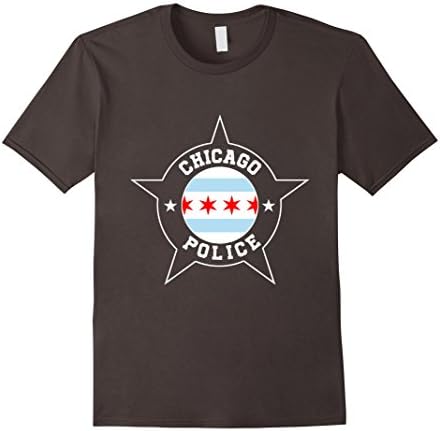 Men's Chicago Police T-Shirt - CPD Large Asphalt