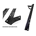 Xprite 52-inch LED Light Bar Upper Windshield Mounting Bracket for 2007-2018 Jeep Wrangler Unlimited JK 4WD/2WD