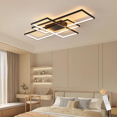 Jaycomey Dimmable Square LED Ceiling Lights, Ceiling Modern Light
