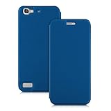 kwmobile Practical and chic FLIP COVER case for Huawei GR3 / P8 Lite SMART in blue