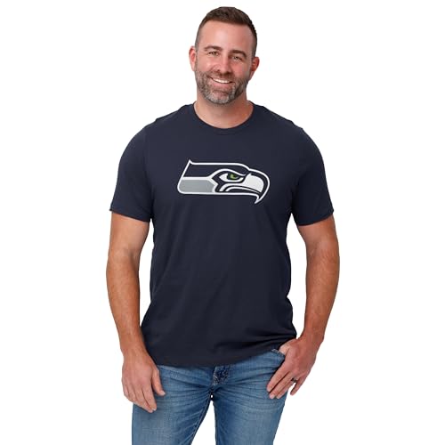 FOCO Mens Standard NFL Team Logo Short Sleeve T-Shirt, Primary Color, X-Large