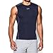 Under Armour Men's UA HeatGear® Armour Sleeveless Compression Shirt LG Navy