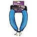 Evolution Cool Travel Neck Pillow by Cabeau - Cooling Airflow Vents, Memory Foam Neck Support, and Adjustable Clasp - Comfort On-The-Go with Carrying Case - Airplane, Train, Car, and Gaming (Blue)