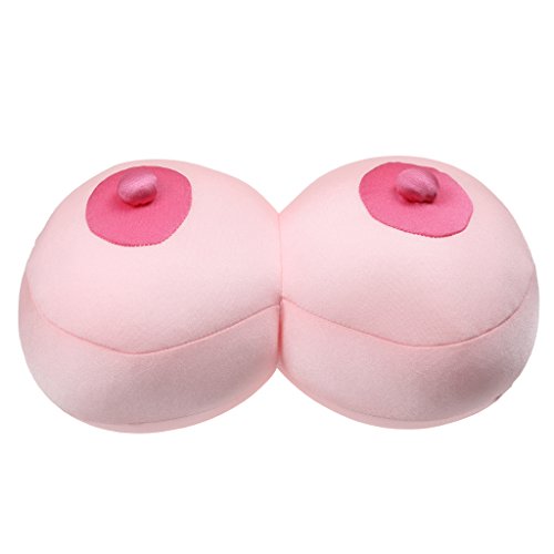 SeaISee Novelty Plush Boobie Boob Pillow Cushion Stag Night Hilarious Gag Gift