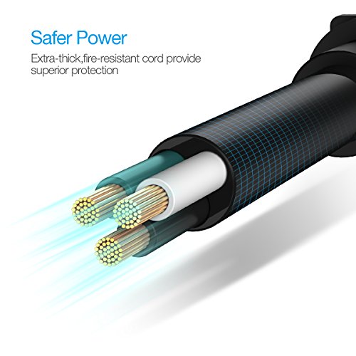 image for Poweradd Power Strip Surge Protector, Multi Outlets with Smart USB Por