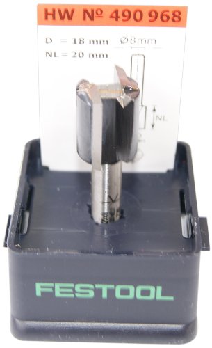 Festool Nutfraeser HW S8 D18/20 - Hartmetall-Fraeser fuer Holz