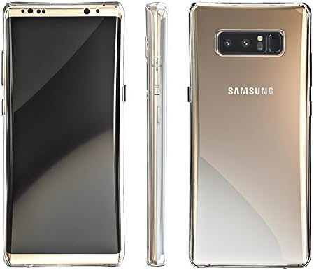 Samsung Galaxy Note 8 Case, Hybrid Slim Fit Crystal Clear Transparent TPU Case,Shockproof Heavy duty