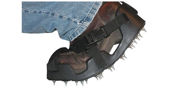 shoes with spikes on bottom