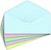 Staples #10, Pastel-Colored Gummed Envelopes, 50/Pack