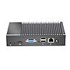 Fanless Mini PC,Desktop Computer,Quad Core AMD A6 1450,(Black),[HUNSN BH05a],[VGA/HDMI/LAN/4USB2.0/2USB3.0/WiFi/BT4.0…