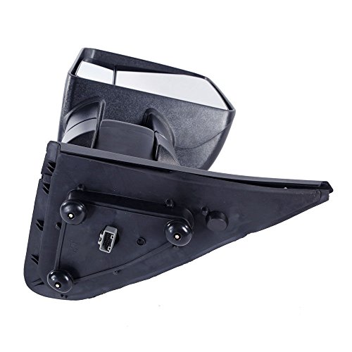 Manual Towing Mirrors LED Signal Power Heated Telescoping Towing Drive Passenger Side Mirrors Fit for 2007-2016 Toyota Tundra 4.6L 4.7L 5.7L