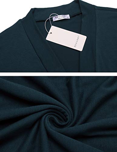 5 Ekouaer+Lightweight+Sleepwear+Bathrobe+Loungewear